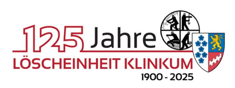 Festlogo der Löscheinheit Klinkum zur 125-Jahr-Feier