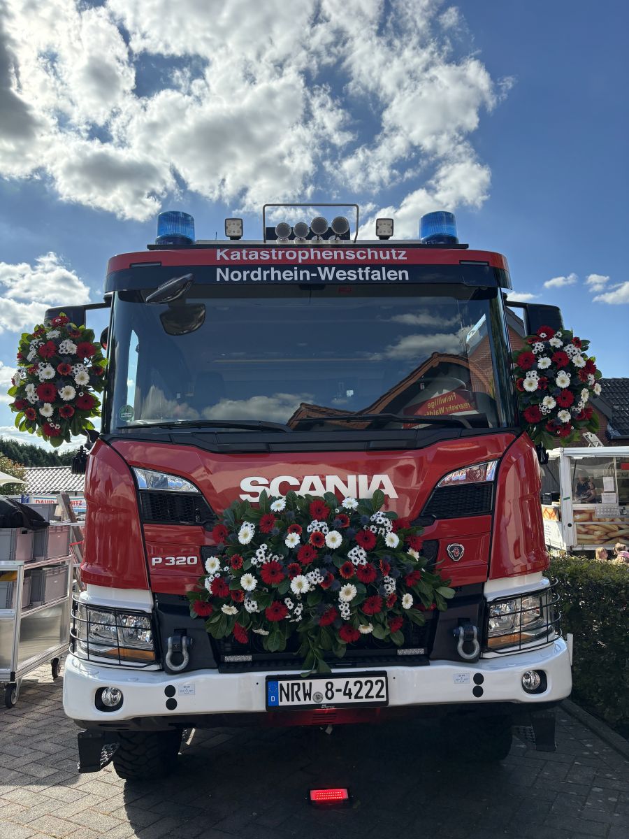 Foto vom neuen Fahrzeug von vorne