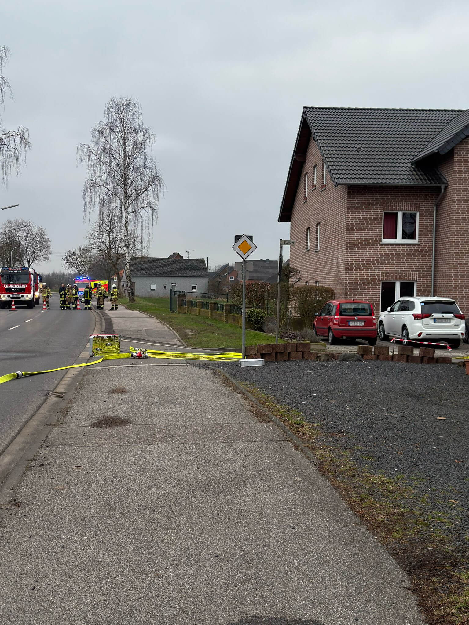 Einsatzbild auf Straße